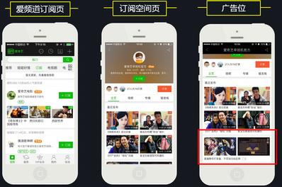 訂閱空間頁(yè)信息流廣告
