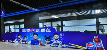 北京地鐵屏蔽門能做廣告嗎？