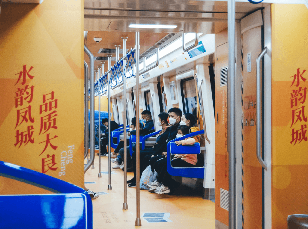 佛山地鐵3號(hào)線廣告價(jià)格多少錢？佛山地鐵廣告大良政務(wù)特色案例圖