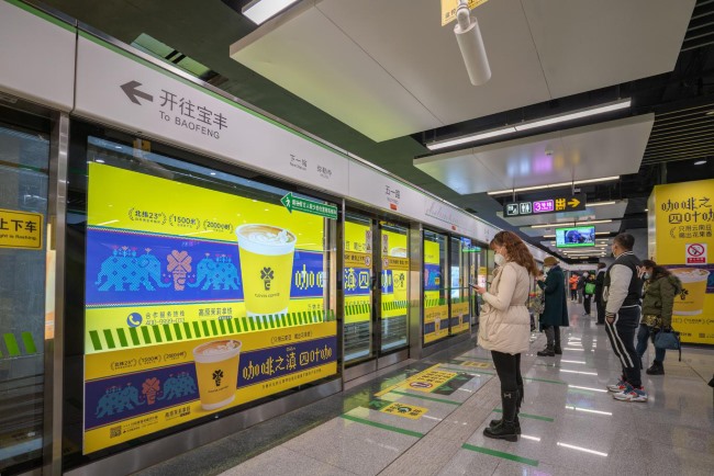 昆明地鐵廣告價格收費，昆明地鐵五一路站熱門廣告案例優(yōu)勢分析